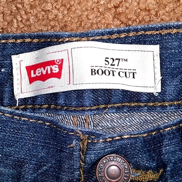 Boys Levi's 527 Bootcut Jeans - Picture 2 of 6